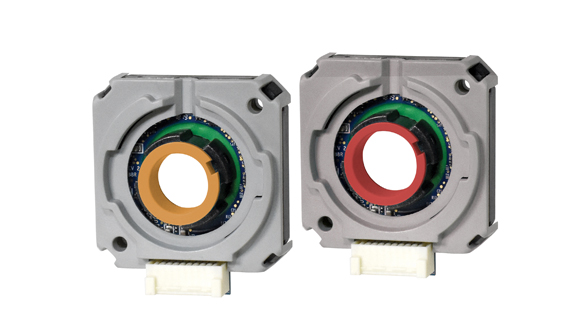 CUI capacitive incremental encoder line for large shaft sizes