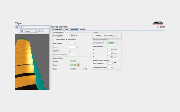 How To Take Control Of Your Costs By Controlling Coolant With ANCA’s Tapx